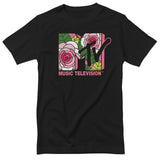 MTV Pink Roses Logo T-Shirt