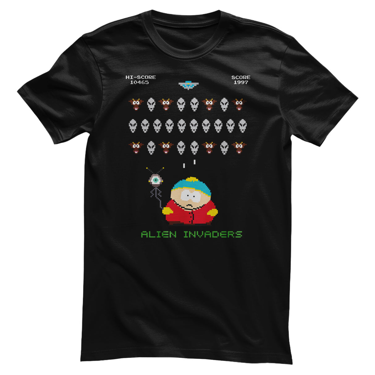 South Park - Aliens Invaders Girly Tee