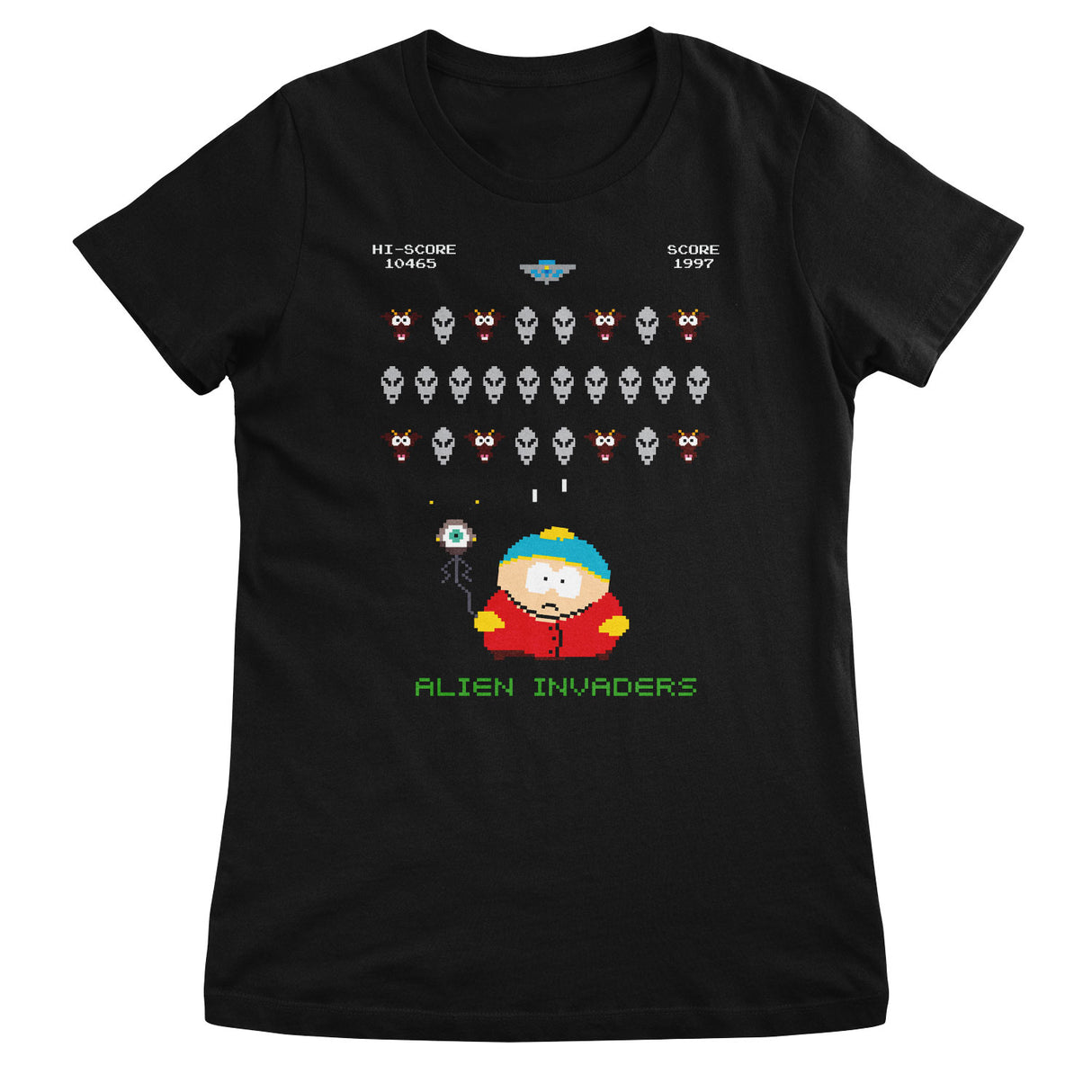 South Park - Aliens Invaders Girly Tee