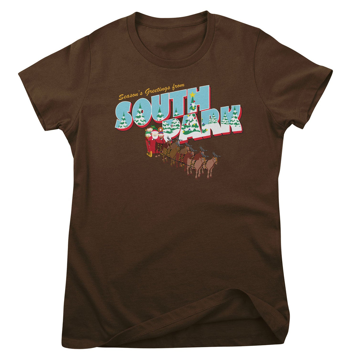 Season's Greetings From South Park Girly Tee