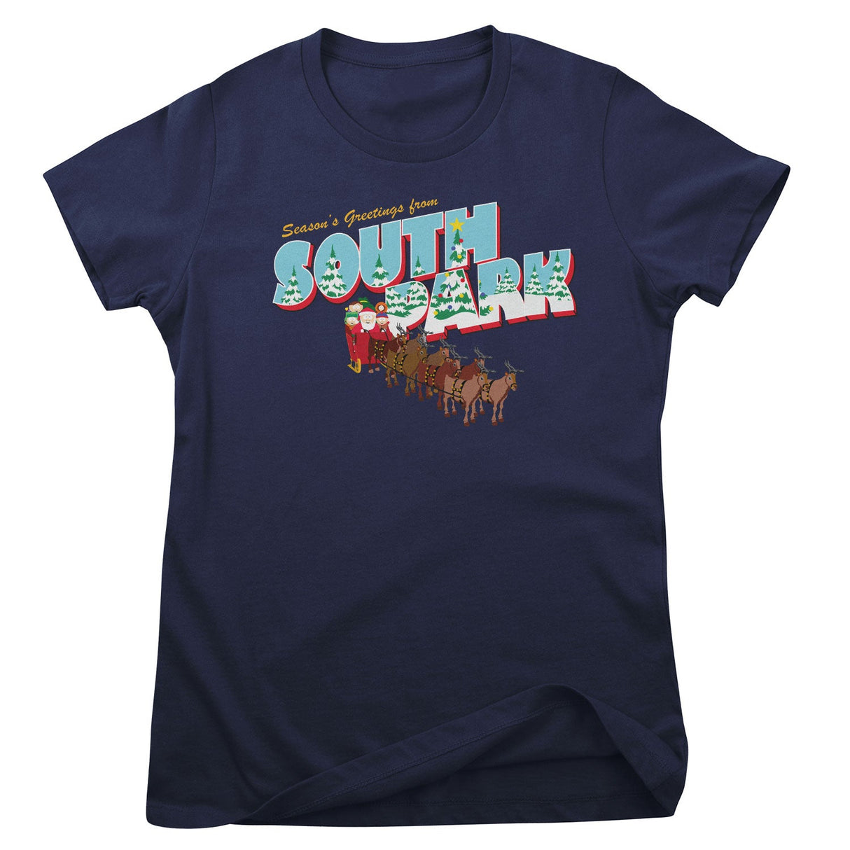 Season's Greetings From South Park Girly Tee