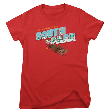 Season's Greetings From South Park Girly Tee