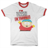 South Park - I'm White Trash In Trouble Ringer Tee