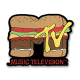 MTV Hamburger Logo Sticker