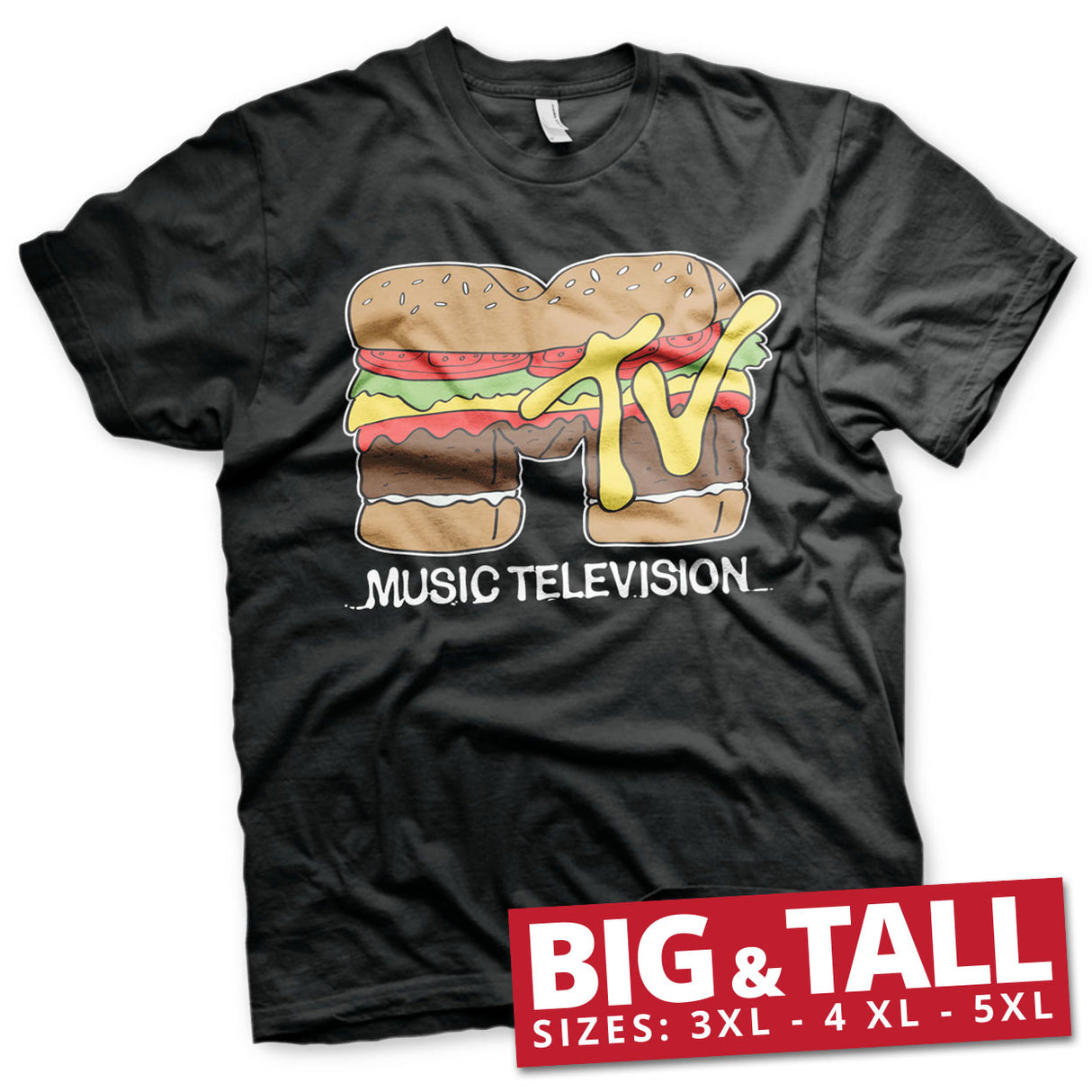 MTV Hamburger Big & Tall T-Shirt