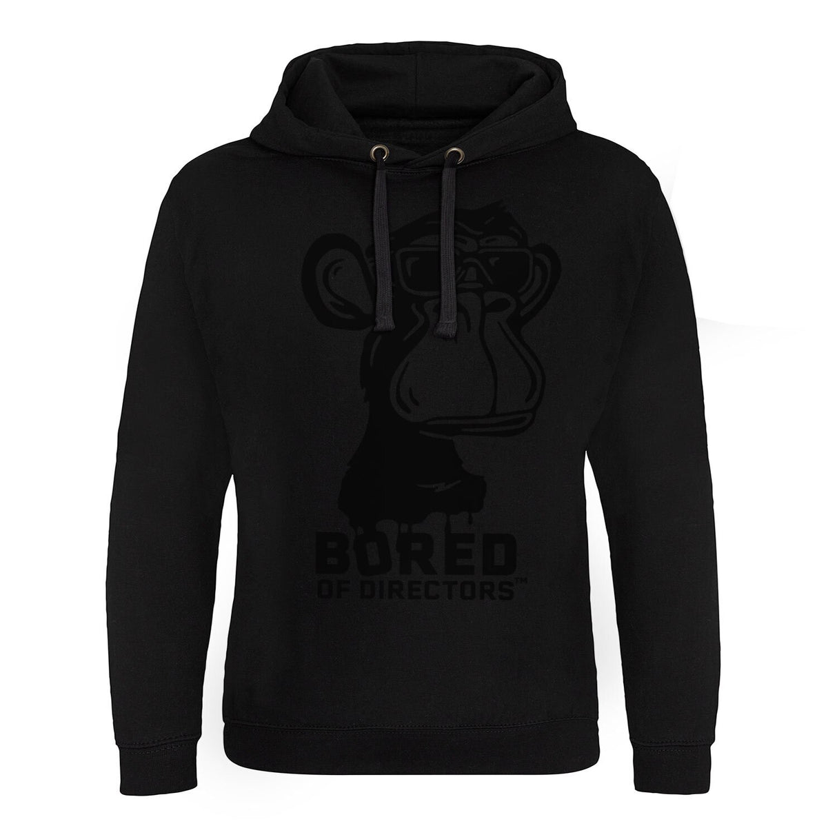 BOD Logo Black On Black Epic Hoodie