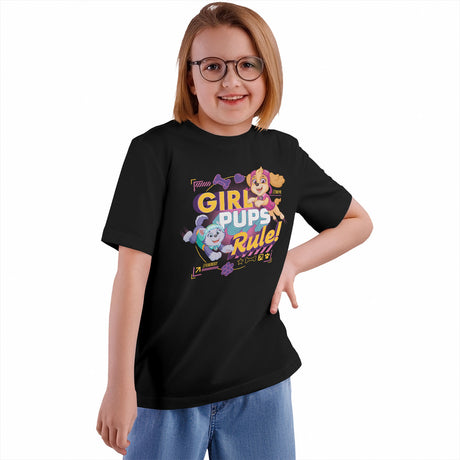 Paw Patrol - Girls Pups Rule Kids Tee