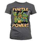 TMNT - Turtle Power! Girly T-Shirt