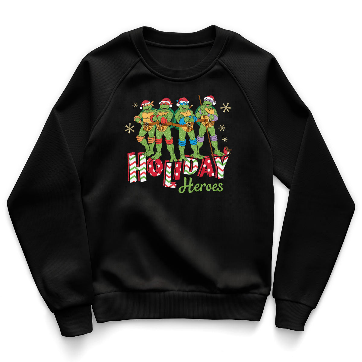 Turtles - Holiday Heroes Kids Sweatshirt