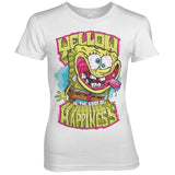 Yellow Is The Color Of Happiness Girly Tee