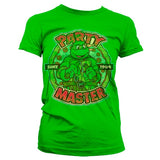 TMNT - Party Master Since 1984 Girly Tee