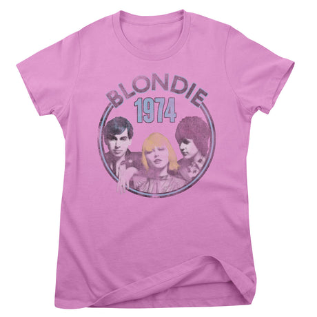 Blondie - Circular 1974 Girly Tee