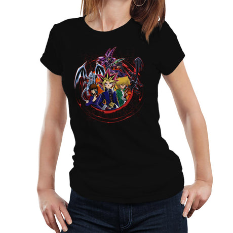 Yo-Gi-Oh! Glow Circle Girly Tee