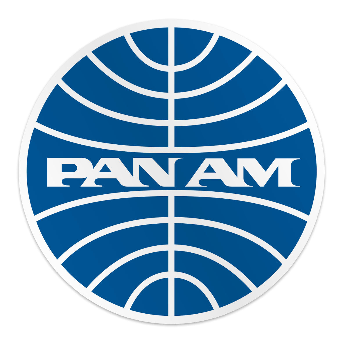 Pan-Am Globe Logo Sticker