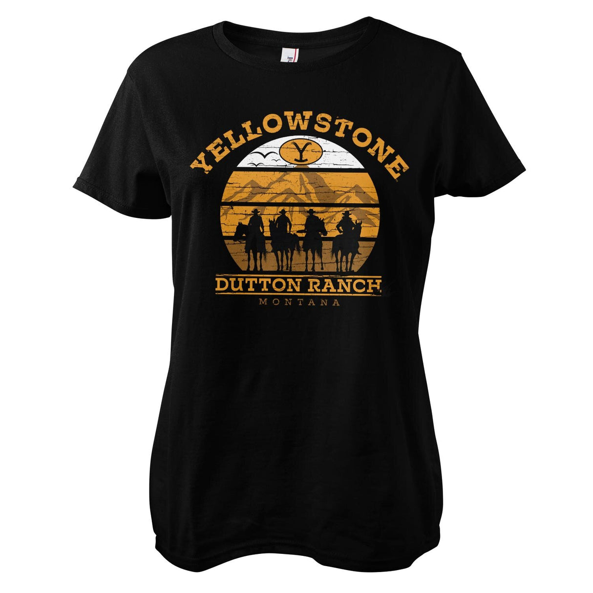 Yellowstone Cowboys Girly Tee