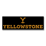 Yellowstone Logotype Sticker