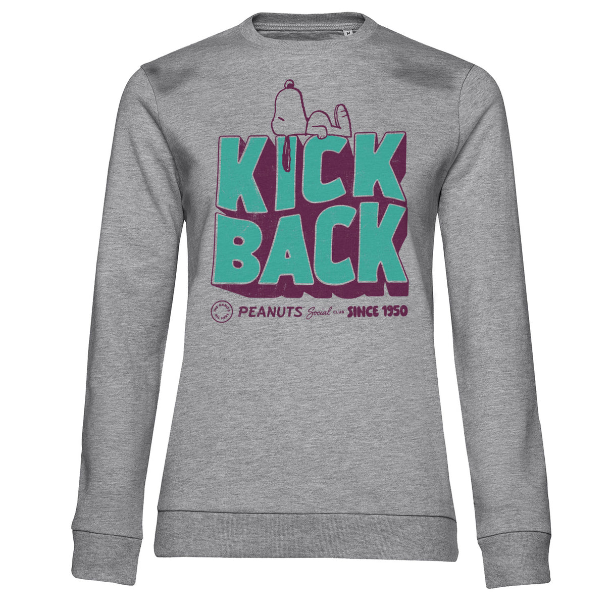 Peanuts - Kick Back Social Club Girly Sweatshirt