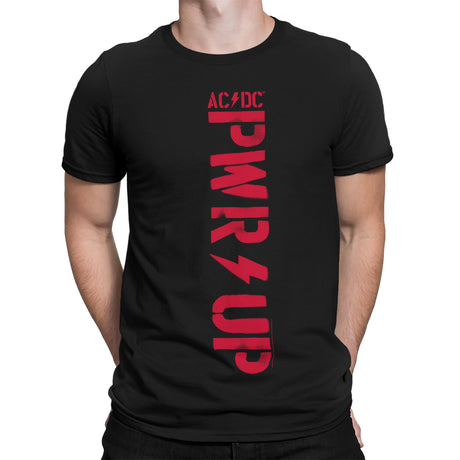 AC/DC - PWR-Up Vertical Logo T-Shirt