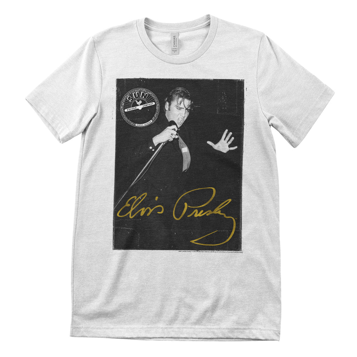 Elvis Presley Golden Signature T-Shirt