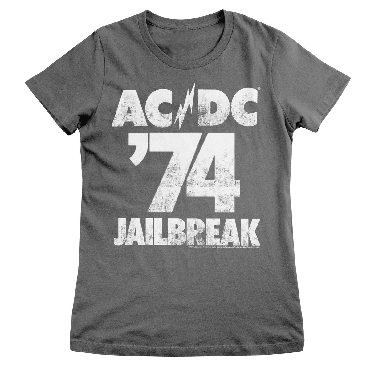 AC/DC ´74 Jailbreak Girly Tee