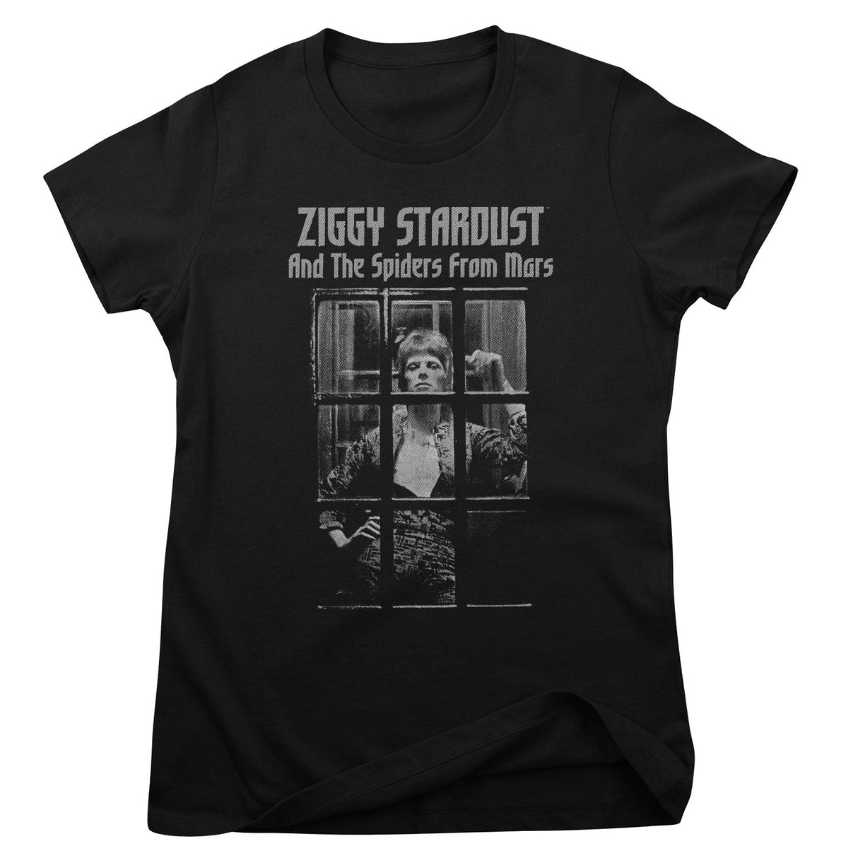 Ziggy Stardust and The Spiders from Mars Girly Tee