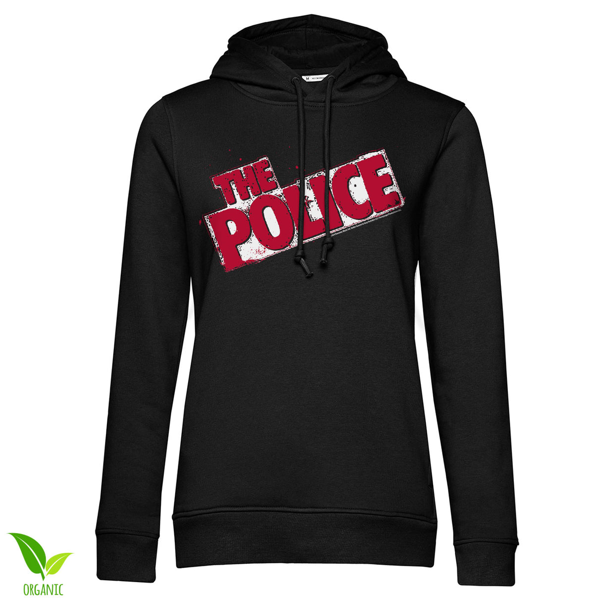 The Police Distressed Logo Girly Hoodie