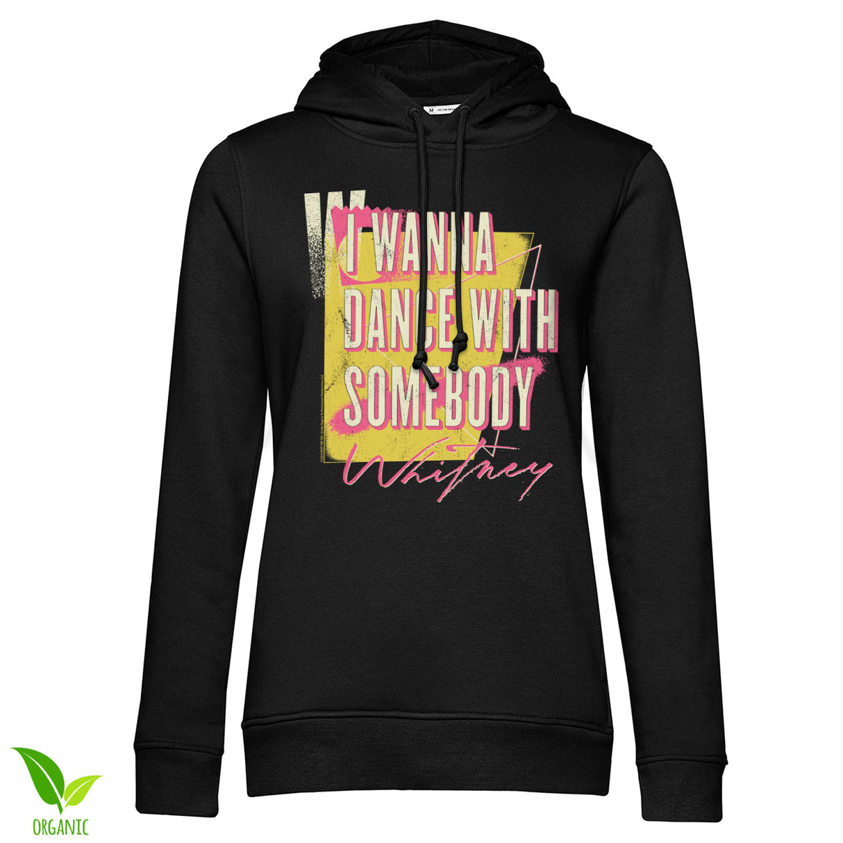 I Wanna Dance With Somebody Washed Girly Hoodie