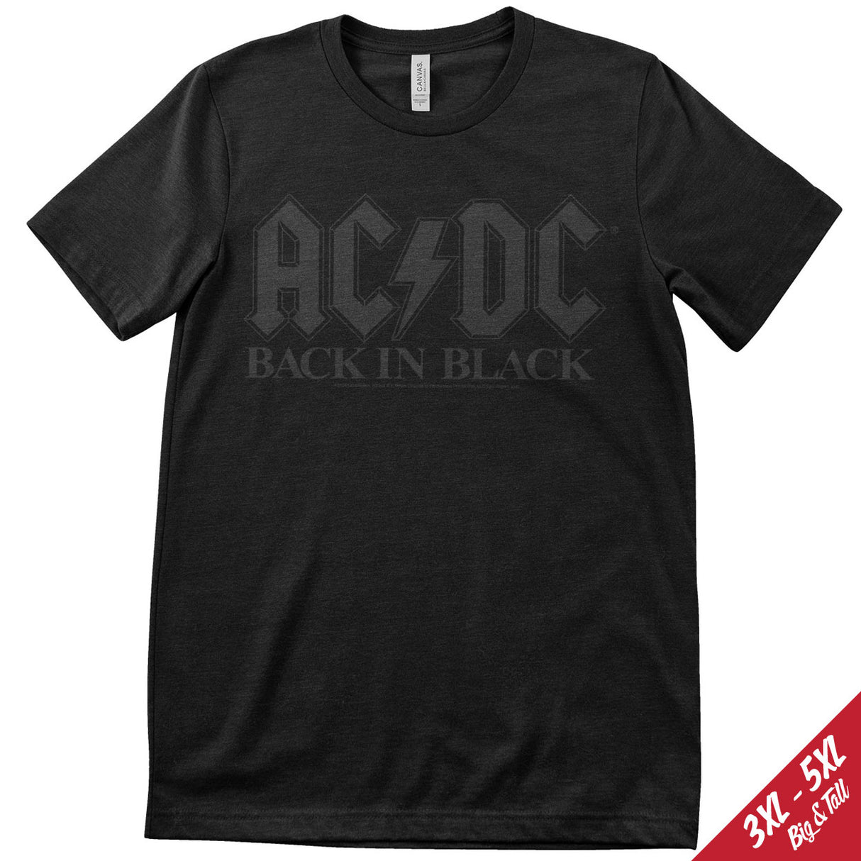 AC/DC Back In Black Big & Tall T-Shirt