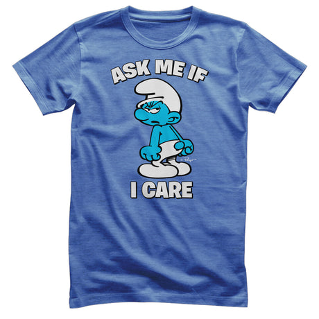 The Smurfs - Ask Me If I Care T-Shirt