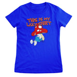The Smurfs - This Is My Lazy Shirt Girly Tee