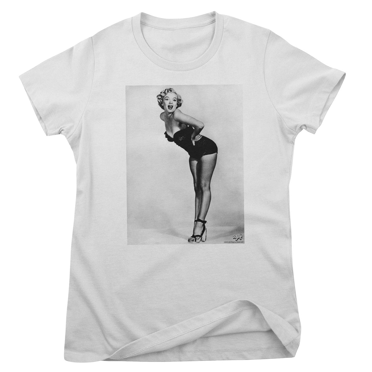 Marilyn Monroe Bathing Suit Pose Portrait Girly Tee