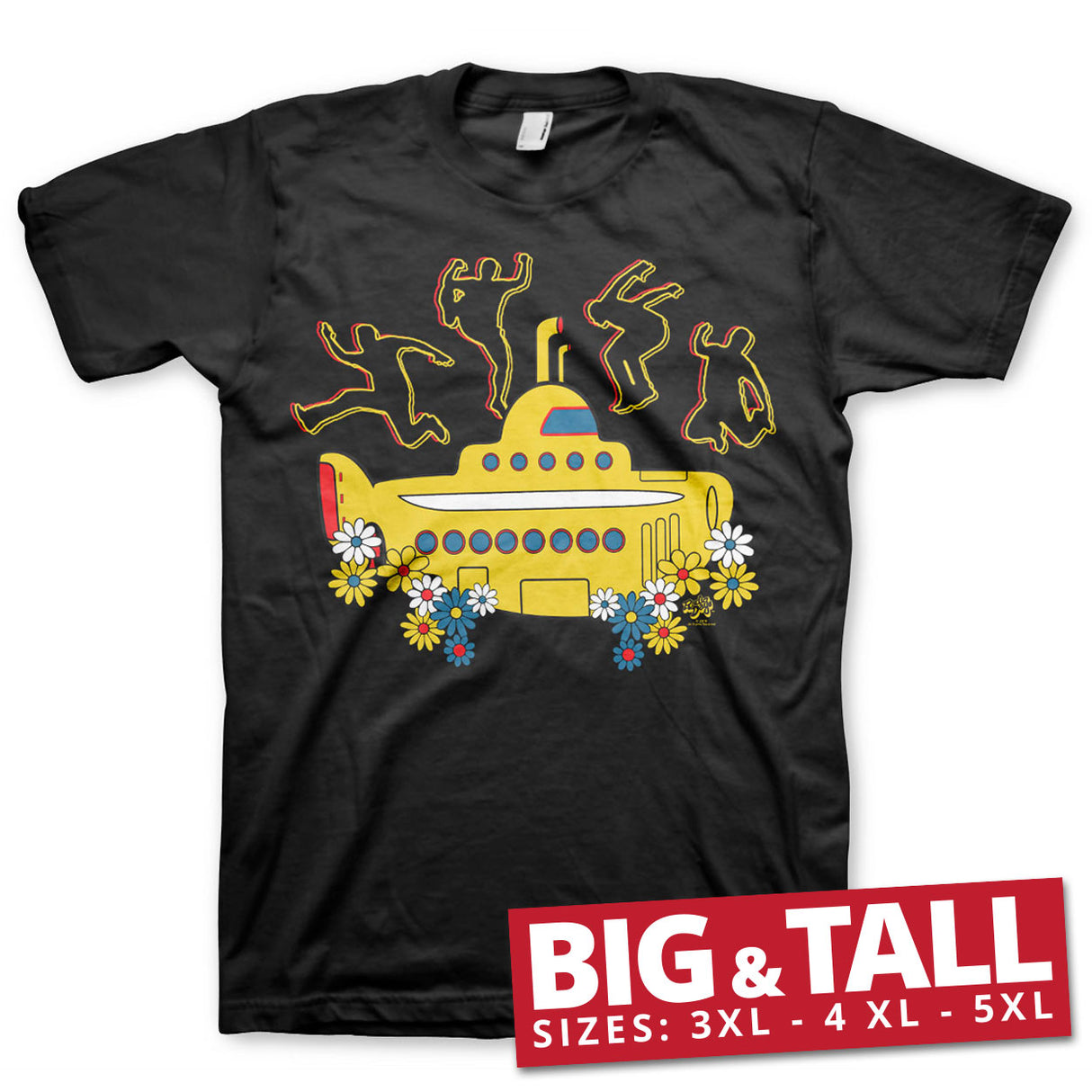 Yellow Submarine Big & Tall T-Shirt