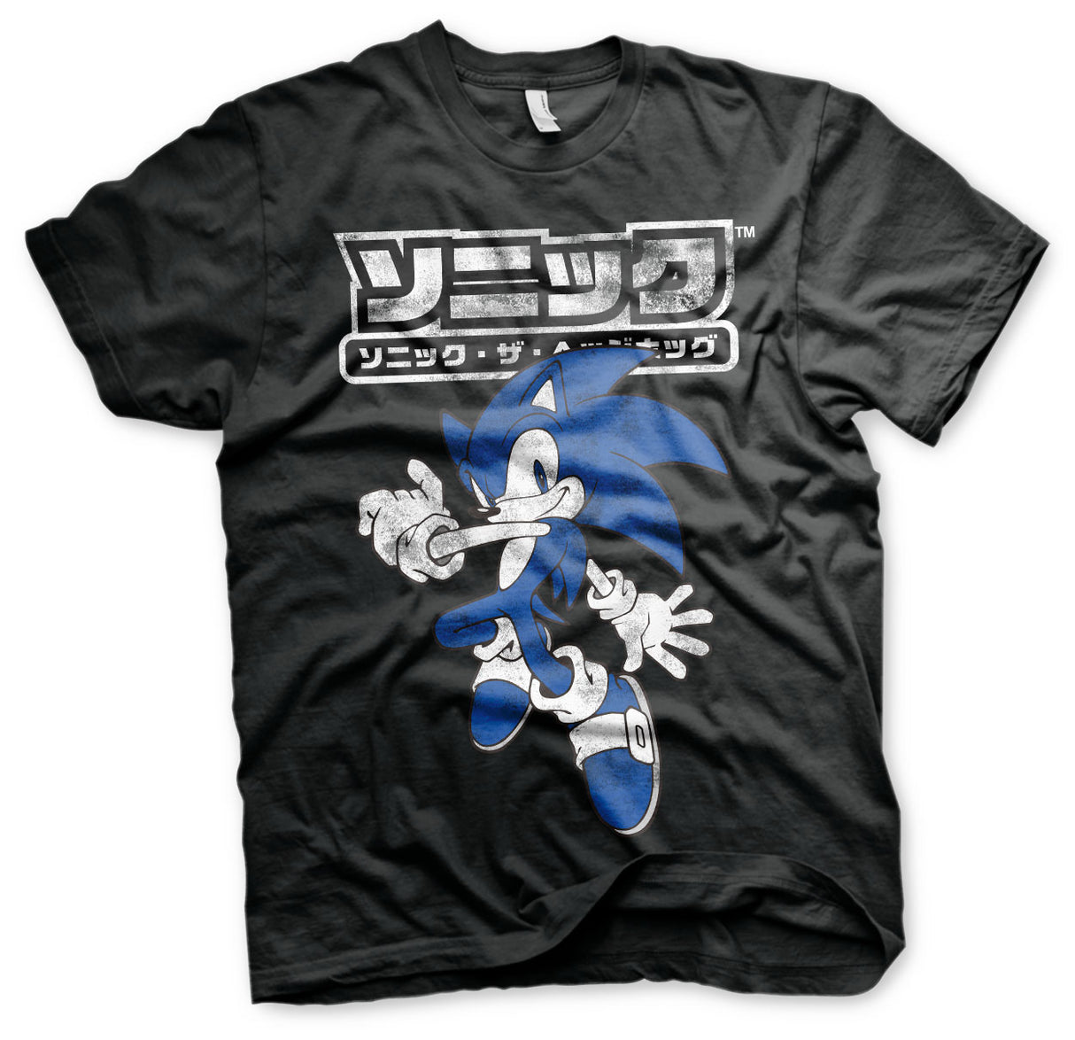 Sonic The Hedgehog Japanese Logo T-Shirt