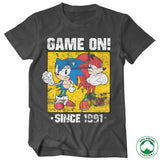 Sonic - Game On Since 1991 Organic Tee