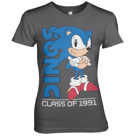 Sonic The Hedgehog - Class Of 1991 Girly Tee