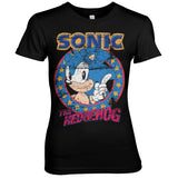 Sonic The Hedgehog Girly Tee