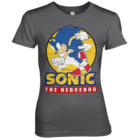 Fast Sonic - Sonic The Hedgehog Girly Tee