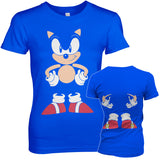 Sonic The Hedgehog - Front & Back Girly Tee