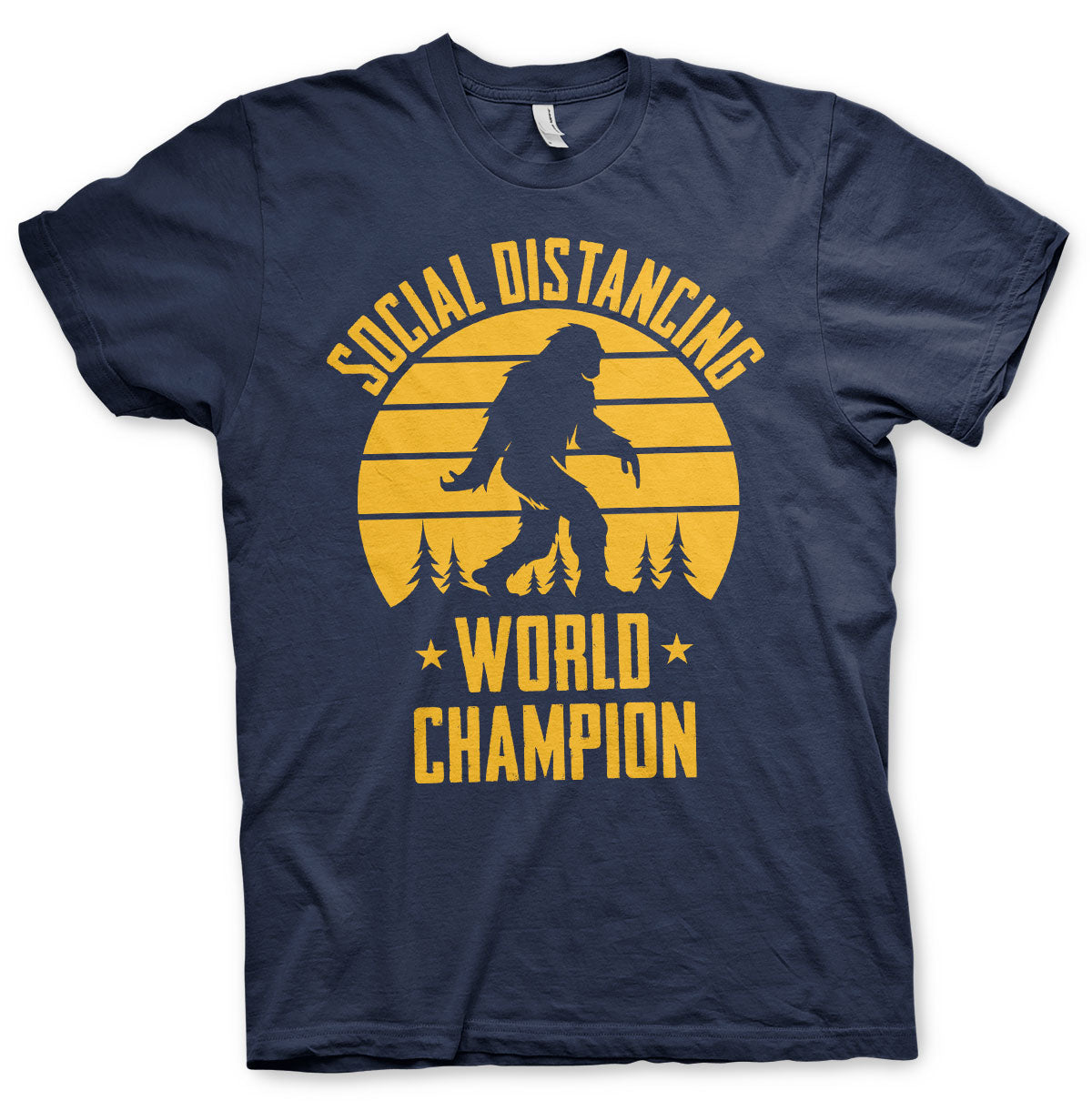 Social Distancing World Champion T-Shirt