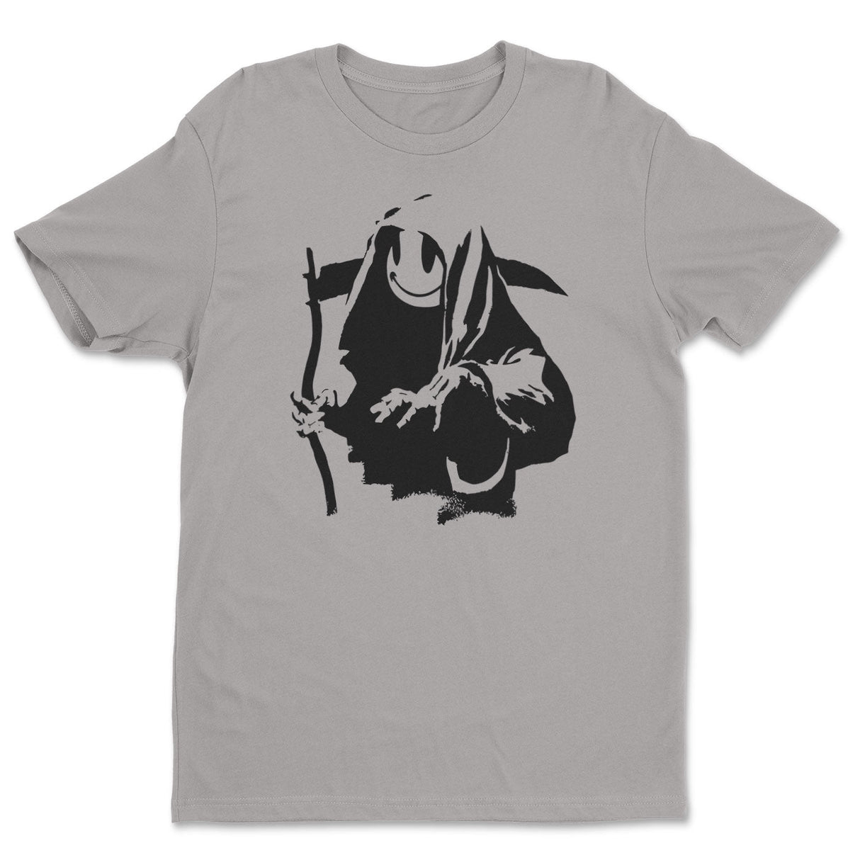 Banksy - Grim Reaper Smiley Tee
