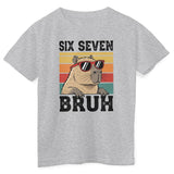 Six Seven Shades Bruh Kids Tee
