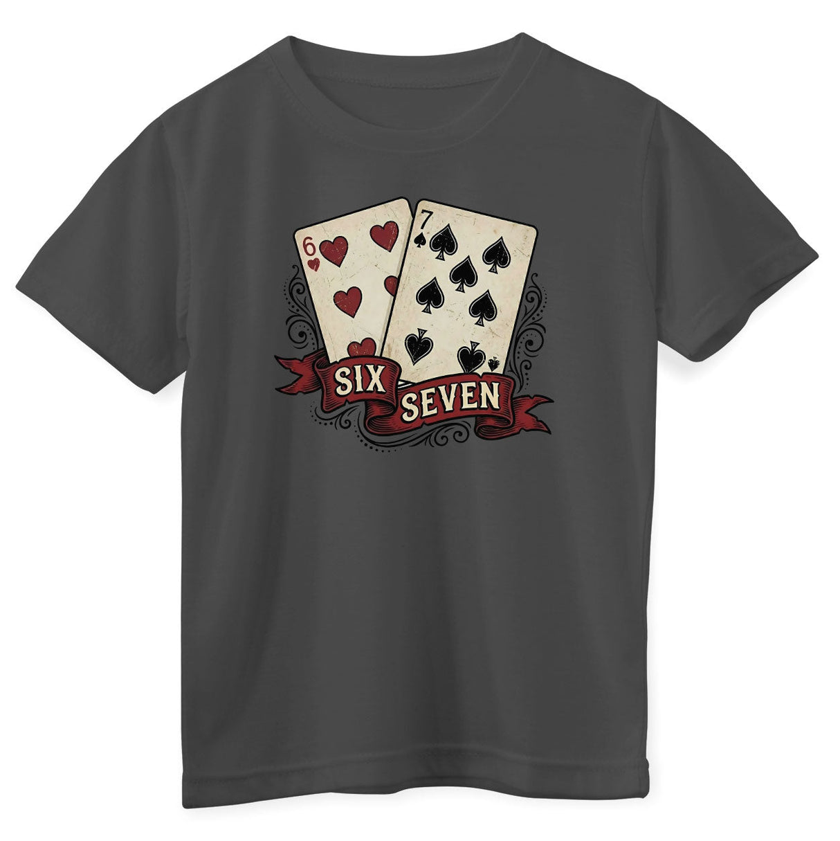 Six Seven Cards Kids Tee