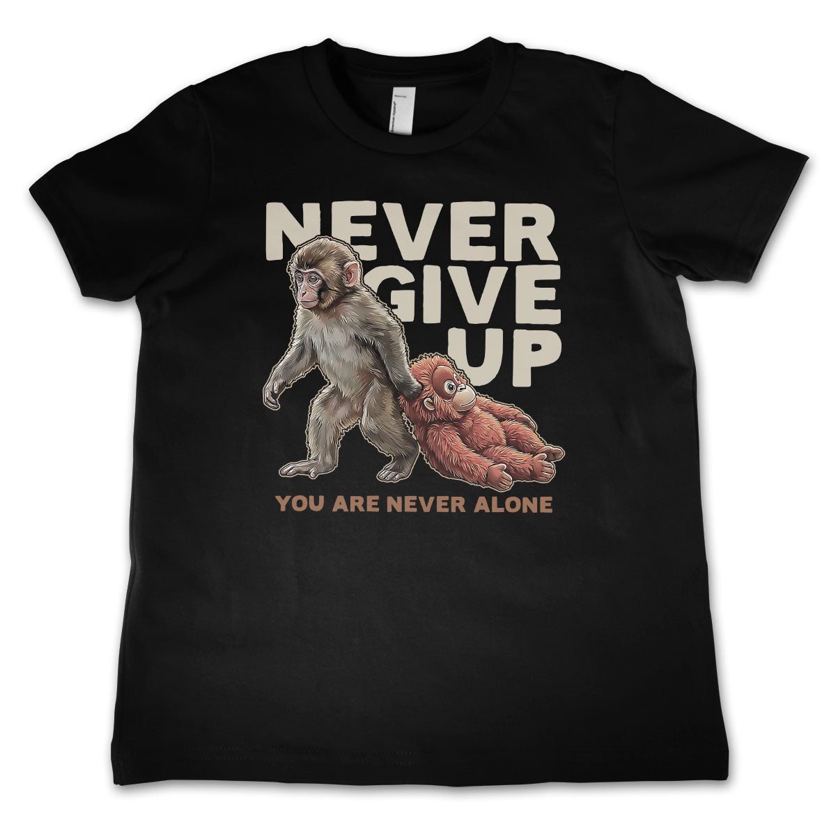 Punch - Never Give Up Kids Tee
