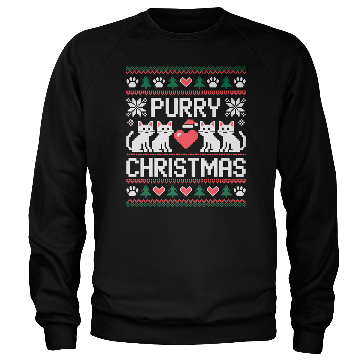 Ugly Purry Christmas Sweatshirt