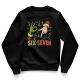 Christmas Six Seven Sign Kids Sweatshirt