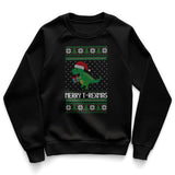 Merry T-Rexmas Kids Sweatshirt