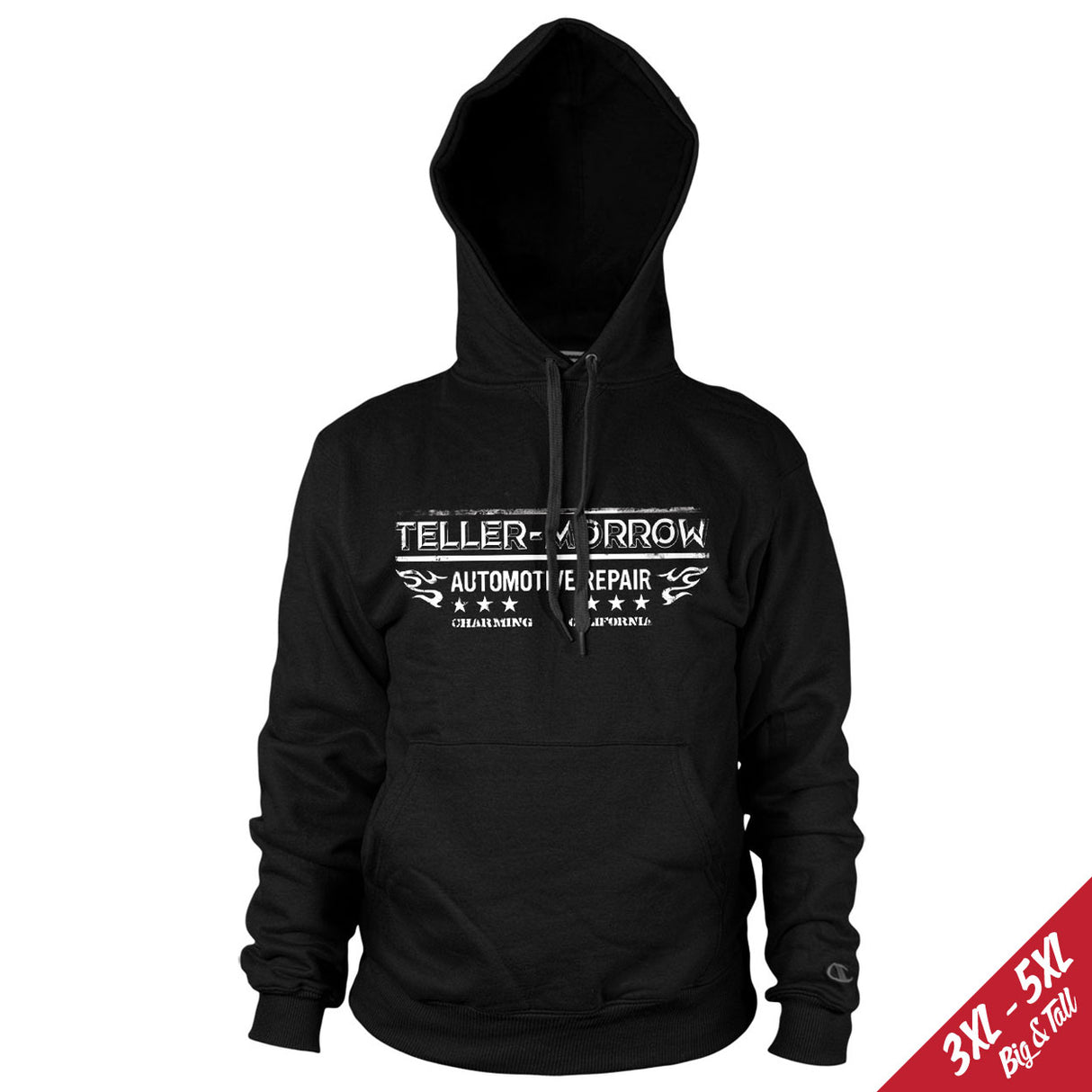 Teller-Morrow Automotive Repair Big & Tall Hoodie