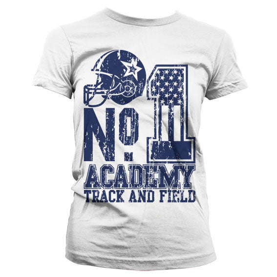 No. 1 Academy Track And Field Girly T-Shirt