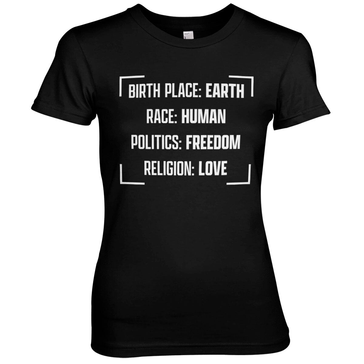 Birthplace - Earth Girly Tee