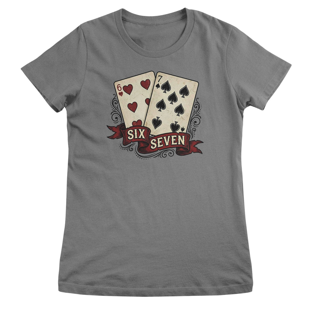 Six Seven Cards Girly Top